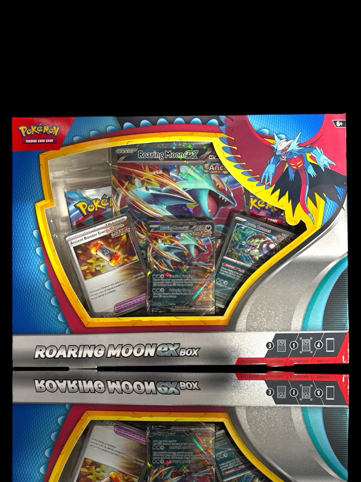 💎 NEW SEALED~ Pokemon TCG Roaring Moon ex Box~ SAME DAY SHIP~SHOOT OFFER!💨