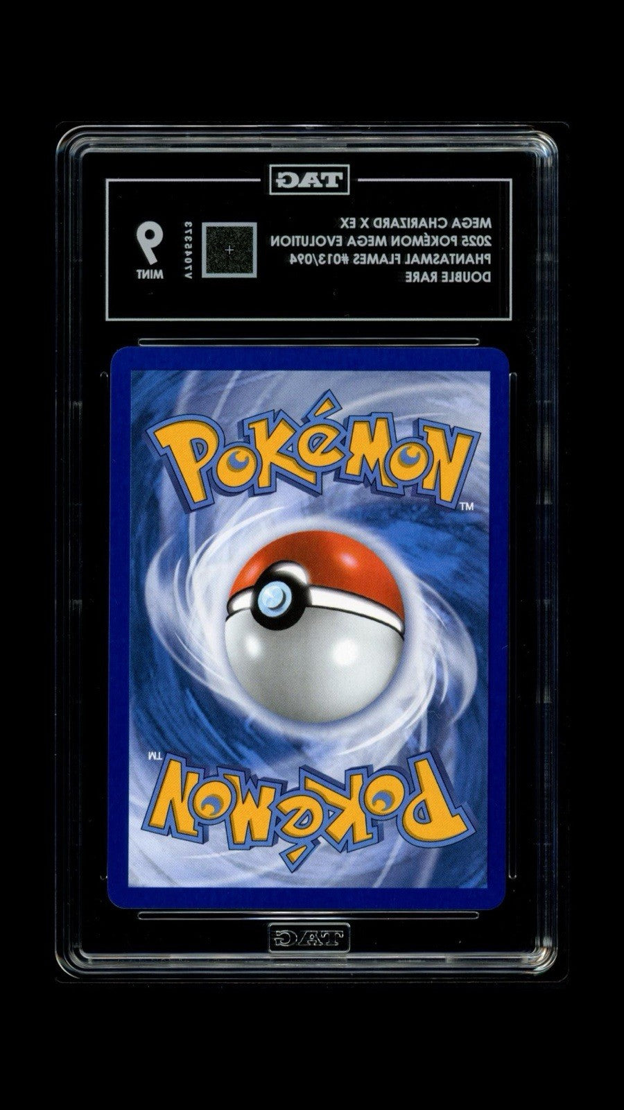 🔥Mega Charizard X ex 013 Phantasmal Flames Holo TAG GRADE 9! SHOOT OFFER!💨