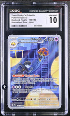 ‼️Team Rocket's Orbeetle 198/182: Destined Rivals Holo GRADE 10! FAST SHIP!💨
