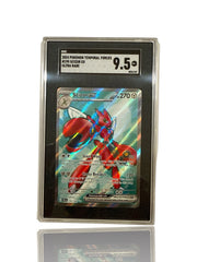 ‼️POKEMON Scizor ex #195: Temporal Forces Holo GRADE 9.5~FAST SHIP~SHOOT OFFER💨