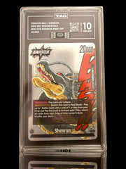 🚨 DBS Fusion World Manga Shenron Leader FB07-097~ TAG 10 BLACK DIAMOND MBA!💎