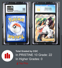 ‼️Pokemon Cheren's Care Full Art 168/172: Brilliant Stars Holo CGC 10 PRISTINE💨