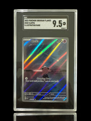 ‼️Cleffa 202/197: Obsidian Flames Holo GRADE 9.5! SHIPS SAME DAY~SHOOT OFFER!💨