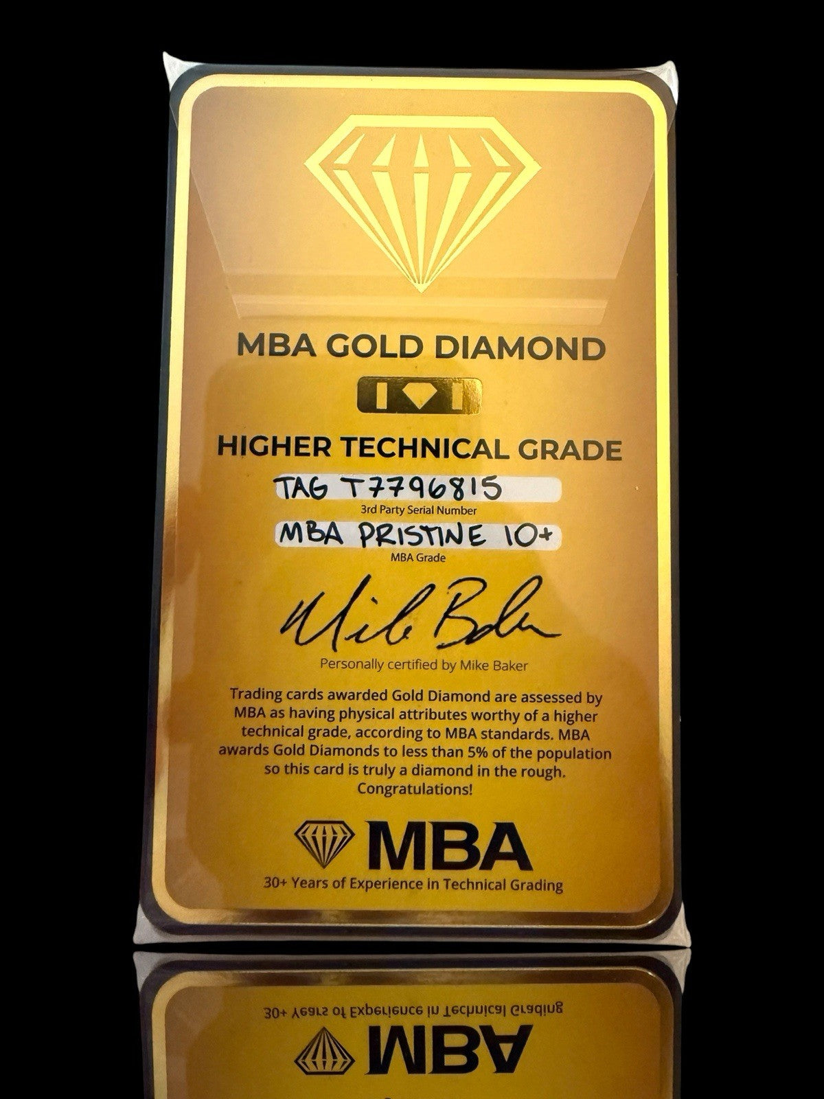 🚨 GAMMA 1: SH / GAMMA 2: SH DBS FUSION DUAL #FB09-051~TAG 10~GOLD DIAMOND MBA💎