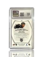 ‼️2021-22 SP Authentic AUTO Future Watch Quinton Byfield #150 GRADE 10~AUTO 10💨