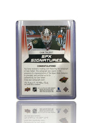‼️2021-22 SPx - Spx Signatures Cam Talbot #SPX-CT Gold 13/15 (AU)~SHOOT OFFER💨