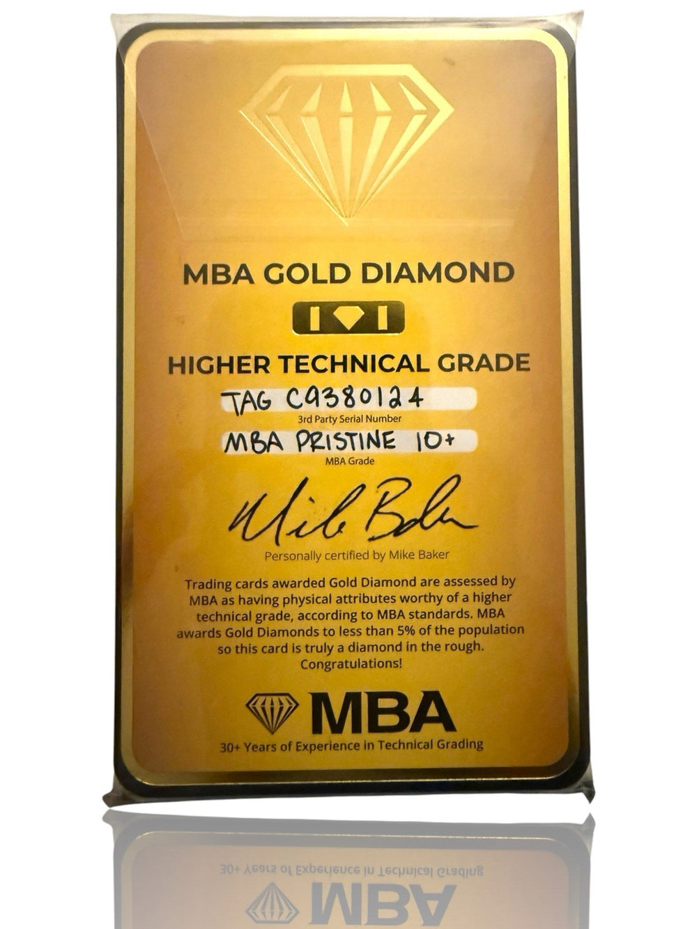 ‼️ Koby EB04-044 Adventure on Kami's Island TAG 10~PRISTINE GOLD DIAMOND MBA 💎