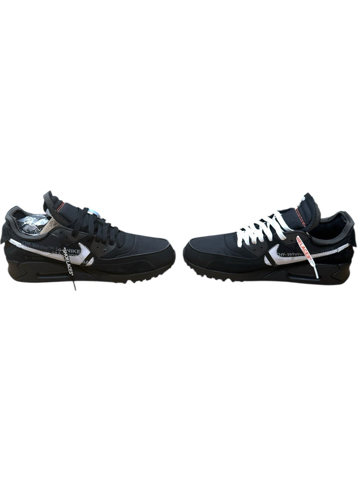 ‼️Size 13 - Nike Air Max 90 x OFF-WHITE Black 2019~NEW IN BOX! FAST SHIPPING!💨