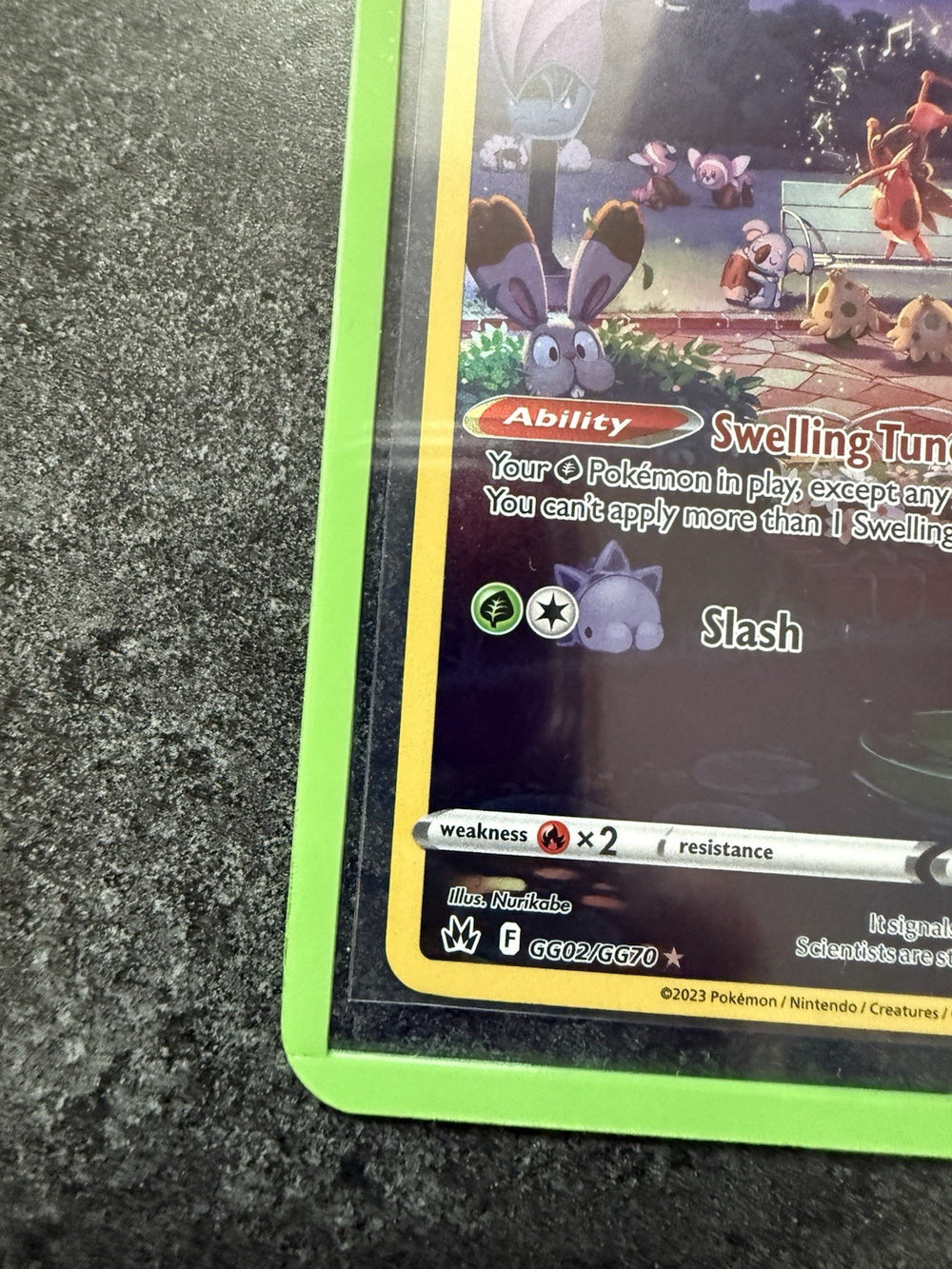 Kricketune GG02/GG70 Crown Zenith: Galarian Gallery Holo