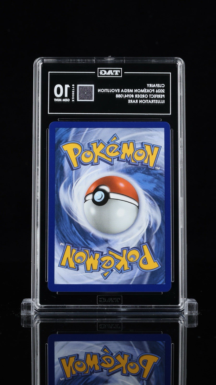 💎 Clefairy #094 Perfect Order Holo TAG GRADE 10! FAST SHIP SHOOT OFFER!💨