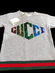 🚨NEW RARE GUCCI UNISEX SWEATSHIRT SIZE 8 MULTICOLOR~SAME DAY SHIP~SHOOT OFFER💨