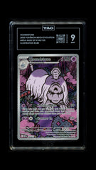‼️Houndstone 145/132 Mega Evolution Holo TAG GRADE 9! FAST SHIP SHOOT OFFER!💨