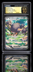 🚨 Bouffalant ex 170/086 White Flare Holo GRADE 10 PRISTINE GOLD LABEL TOP POP💨