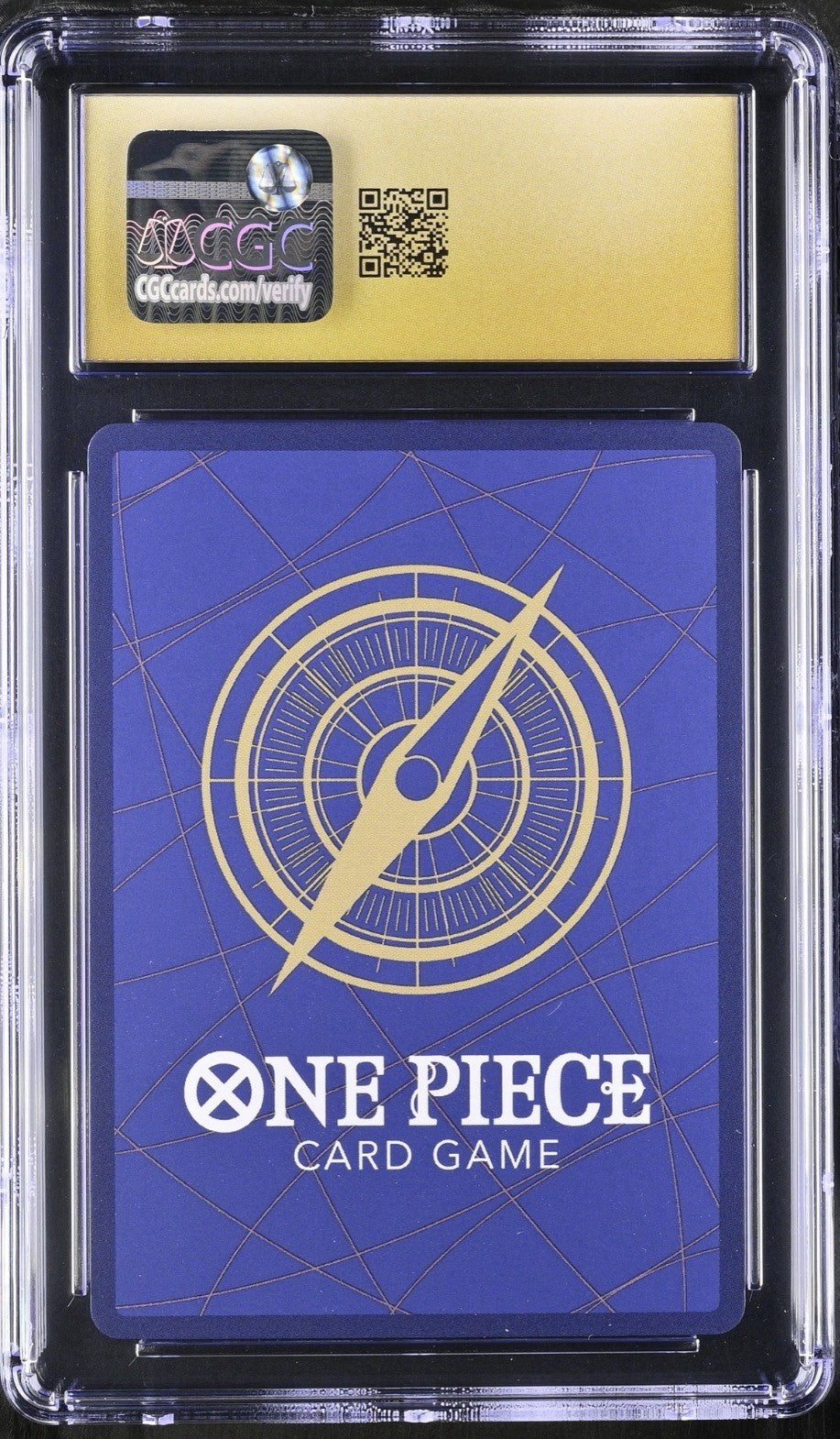 🔥ONE PIECE Shanks~OP09-004 Gold Carrying On His Will GRADE 10 PRISTINE GOLD!💨