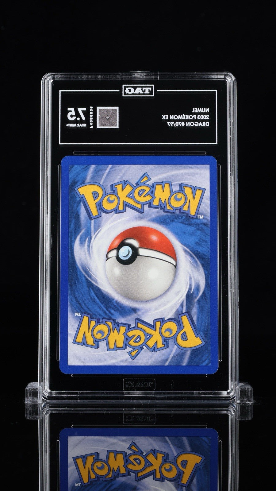 ⚠️ Numel 70/97 Pokemon EX Dragon Regular~TAG GRADE 7.5~ FAST SHIP SHOOT OFFER💨