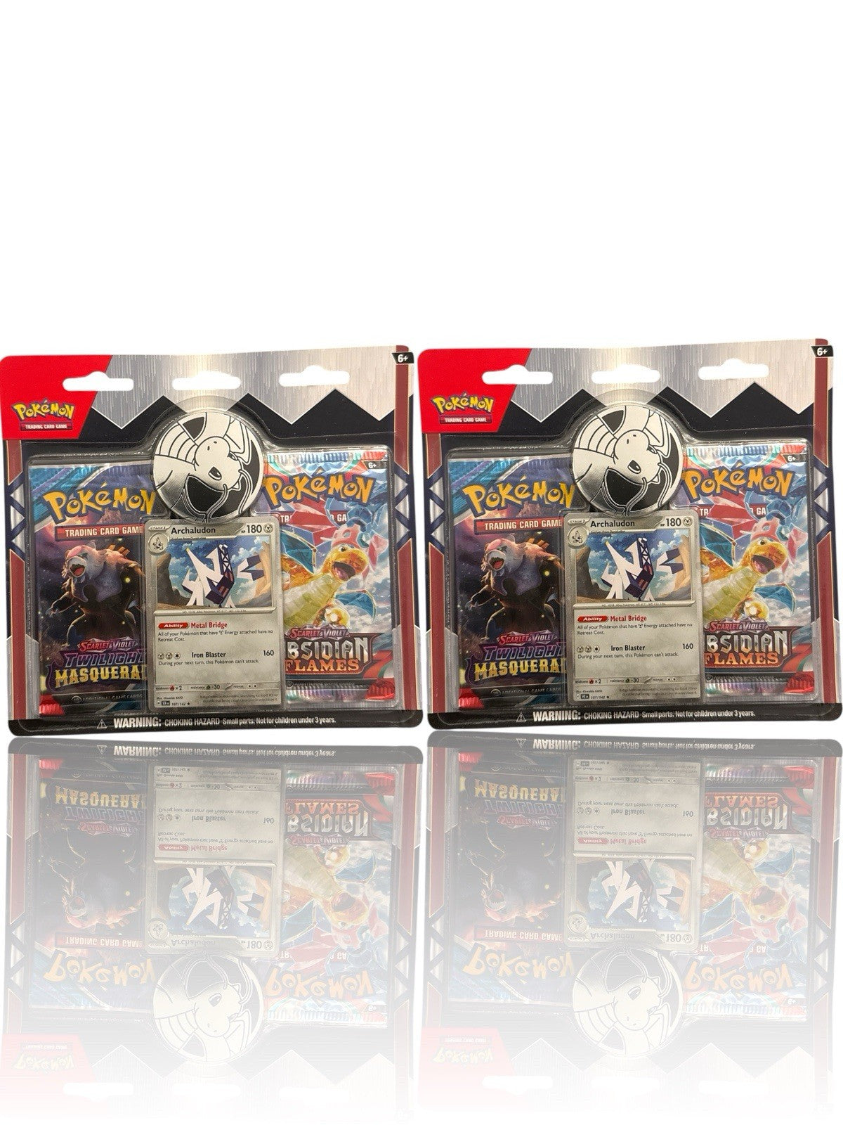 ‼️2 X Pokémon Twilight Masquerade and Obsidian Flames Blister Pack Sealed New💨