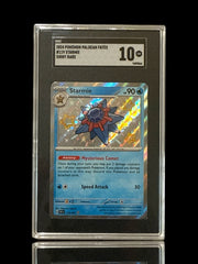 🌟Starmie #119: Paldean Fates Shiny Rare Holo GRADE 10! SHIPS FAST~ SHOOT OFFER