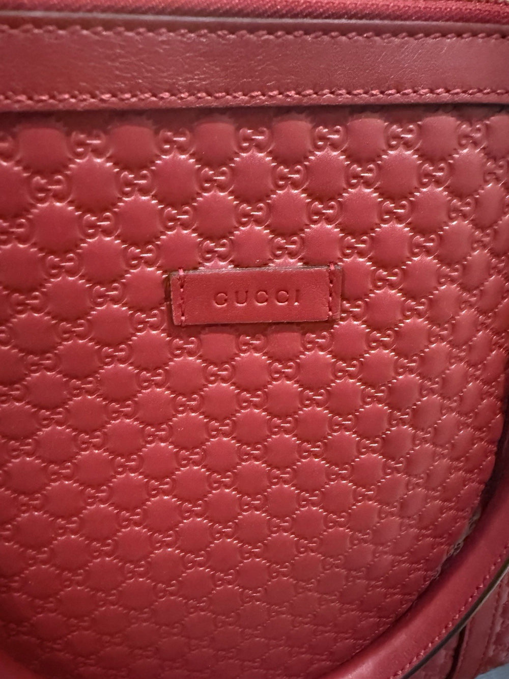 ‼️NEW Gucci Guccissima Margaux Satchel/Shoulder Tote In Red: RETAIL IS $2400💨