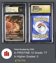 ‼️Vulpix 138/132: Mega Evolution Holo GRADE 10 PRISTINE GOLD LABEL TOP POP!💨