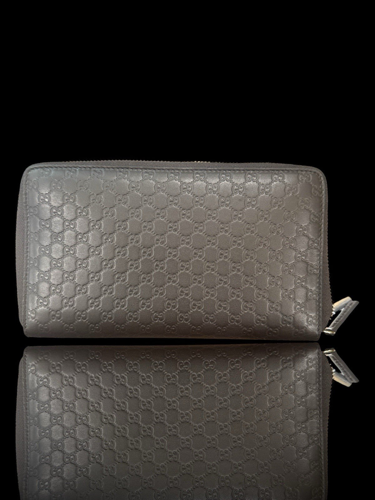 💎NEW~Gucci Men's Microguccissima Brown Leather Wallet w/ Zipper! SAME DAY SHIP