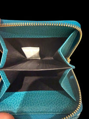 🌀 RARE NEW W/ TAGS GUCCI~Coin Purse Sky Blue~ FAST SHIP SHOOT OFFER💨