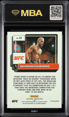 ⚠️ 2023 Panini Optic UFC Deiveson Figueiredo #39 Holo Prizm~MBA GRADE 10 POP 1💨