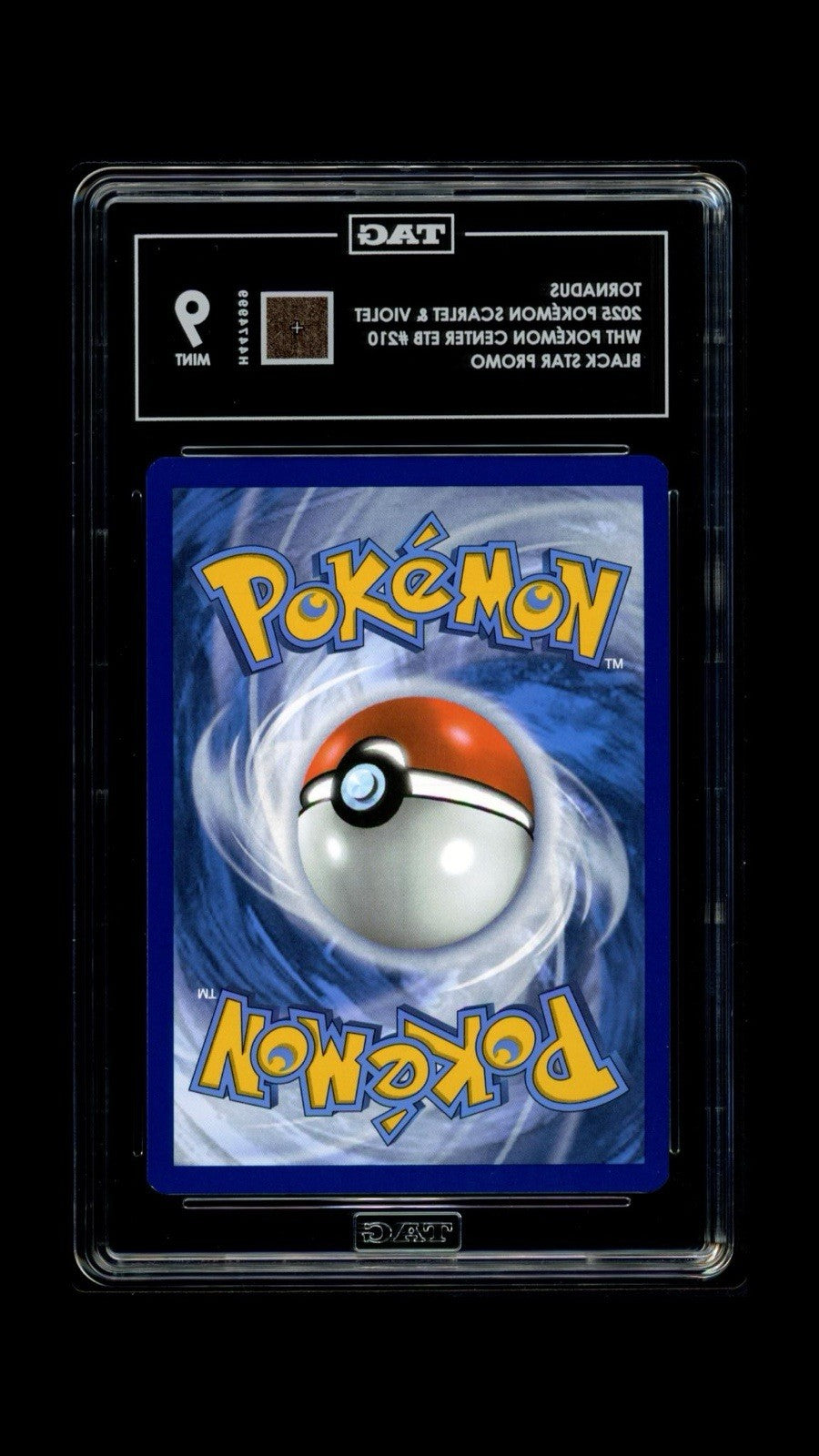 🌪️Tornadus #210 Scarlet & Violet Promo Cards Holo TAG GRADE 9! SAME DAY SHIP💨