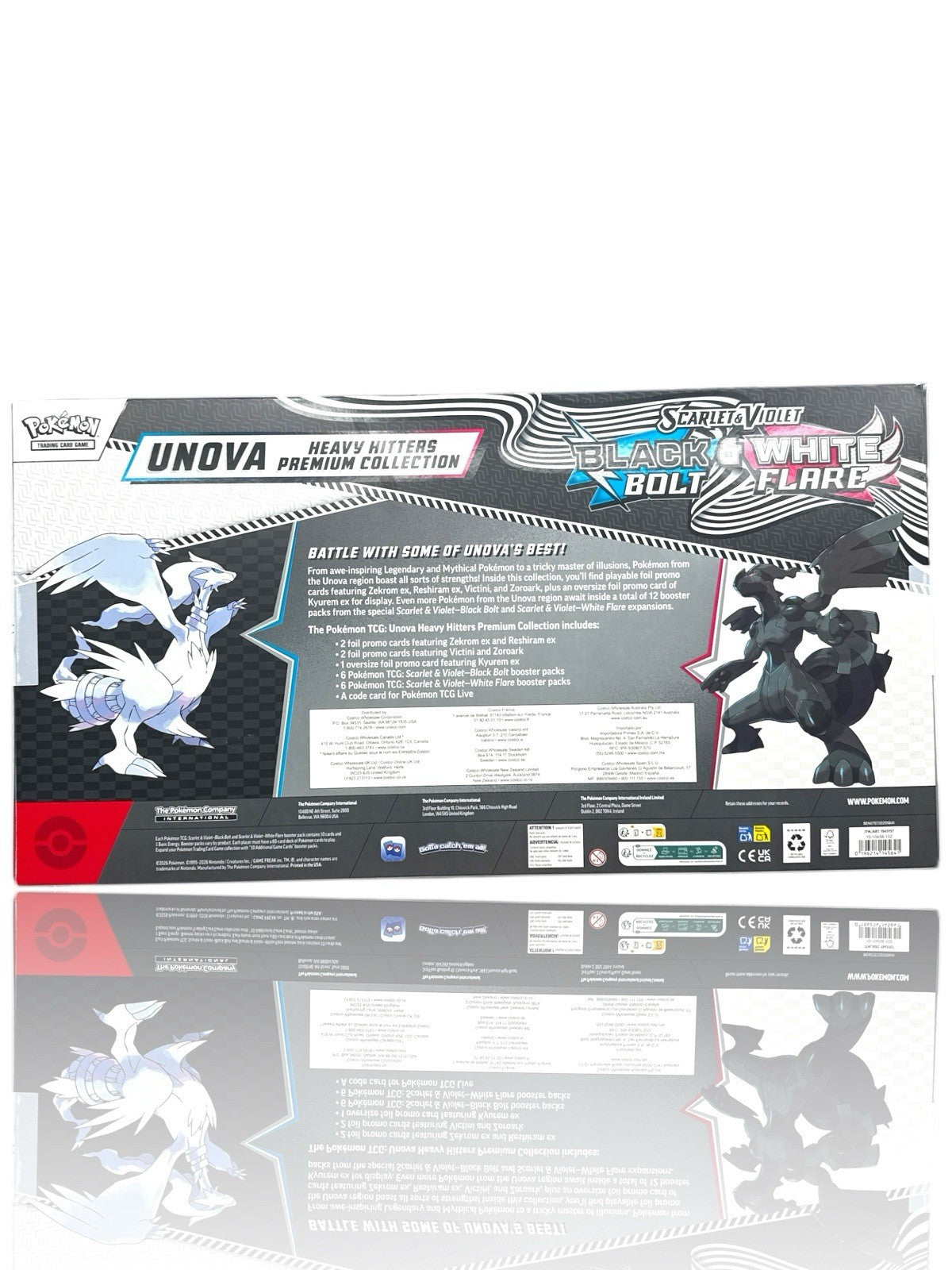 🌟Pokémon Heavy Hitters Premium Collection Black Bolt White Flare~SHOOT OFFFER💨