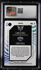 ‼️2020-21 Panini Illusions Rookie Reflections LaMelo Ball Lonzo Ball #2 CSG 10💨
