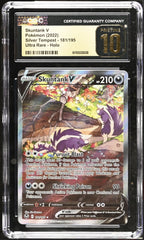 💎Pokemon Skuntank V #181 Silver Tempest GRADE 10 PRISTINE GOLD LABEL TOP POP!💨
