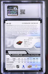 ‼️2022-23 UD Premier Connor Dewar: Acetate Rookie Patch Auto POP 1~SHOOT OFFER💨