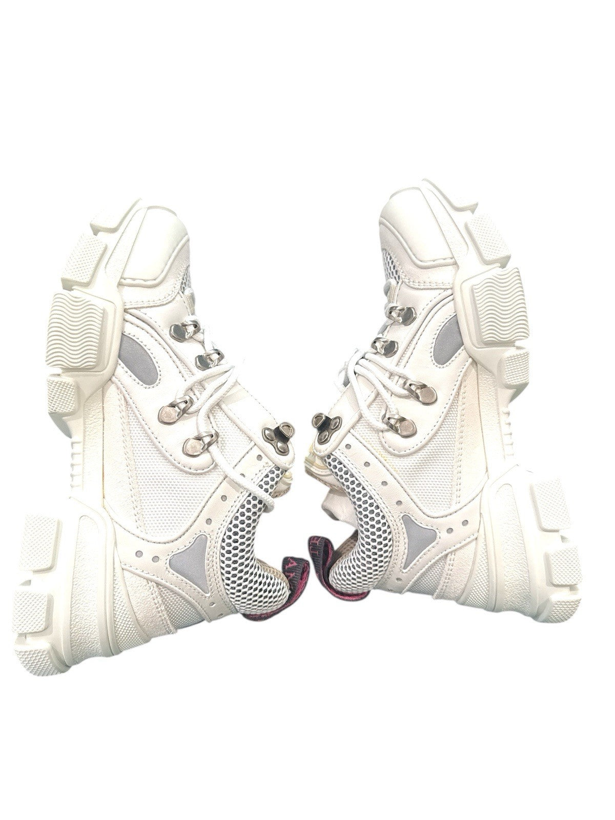 ‼️Gucci Flashtrek White Boots NEW IN BOX! GUCCI SIZE US 4! FAST SHIP~SHOOT OFFER