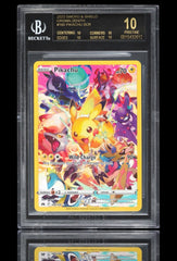 💎Pokemon Pikachu Secret 160/159 Crown Zenith BGS 10 BLACK LABEL! SHOOT OFFER!💨