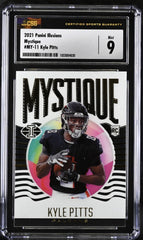 ‼️2021 Panini Illusions - Mystique Kyle Pitts #MY-11 (RC) GRADE 9! SHOOT OFFER💨