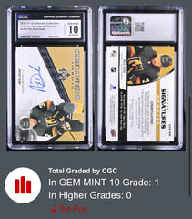 ‼️2020-21 UD Ultimate Collection Signature Rookies Reid Duke GRADE 10!💨 POP 1!