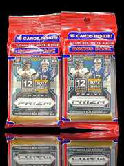 ⚠️ LOT OF 2~Panini 2021 Prizm Football Cello Bonus Pack~FAST SHIP SHOOT OFFER💨