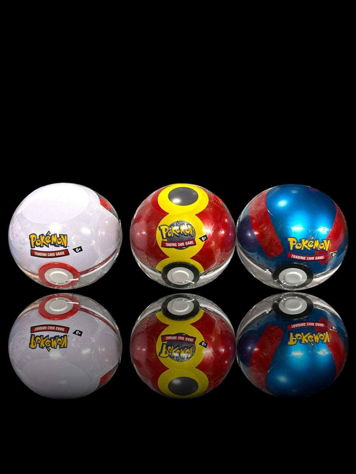 💎 SET OF 3~ Pokémon TCG PokeBall Tin 2024 Series Random~SHOOT OFFER~FAST SHIP💨