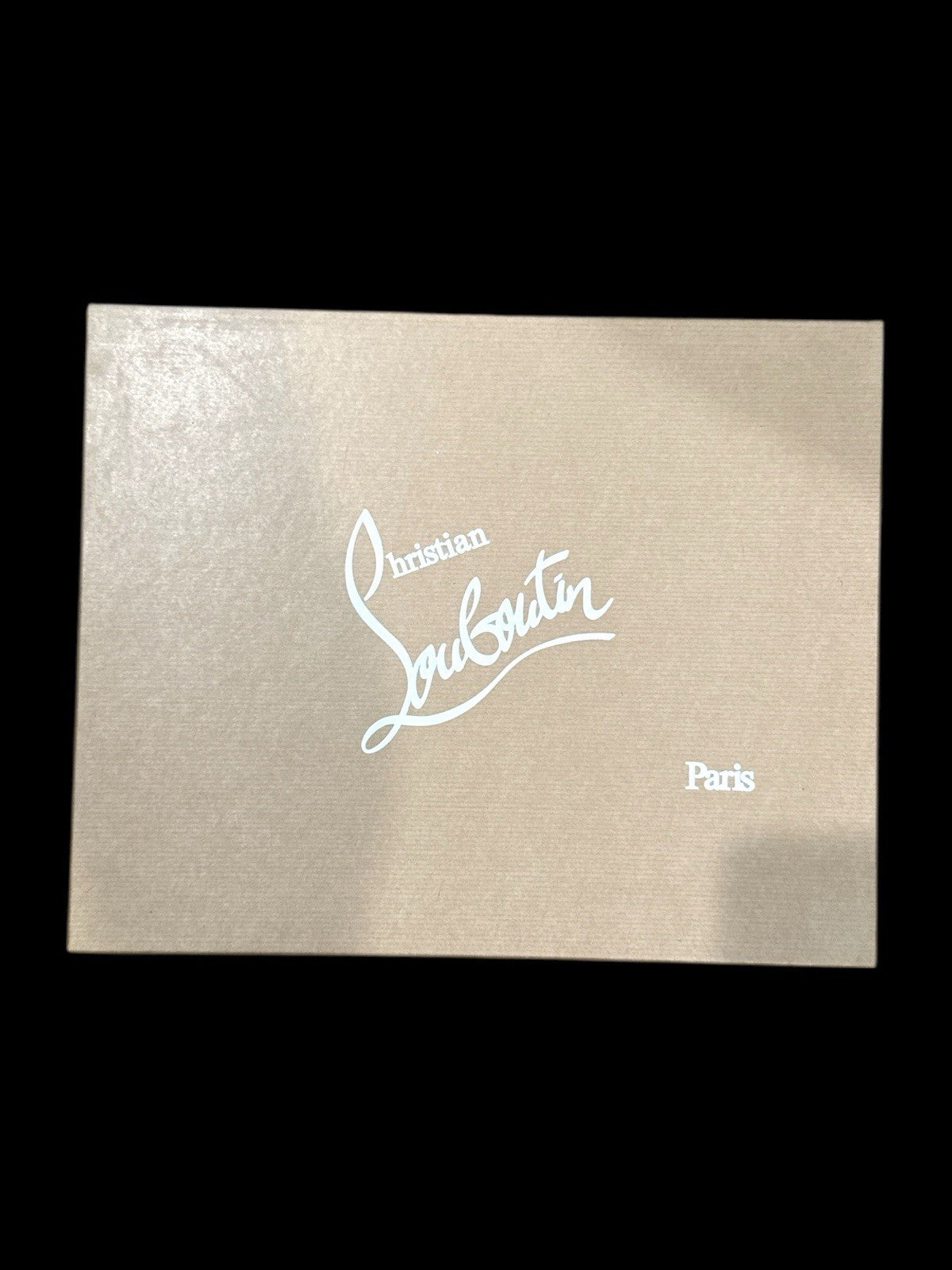 ‼️HARD TO FIND Christian Louboutin Louis Max Flat Suede/Glit Mini Palm 46.5~12.5