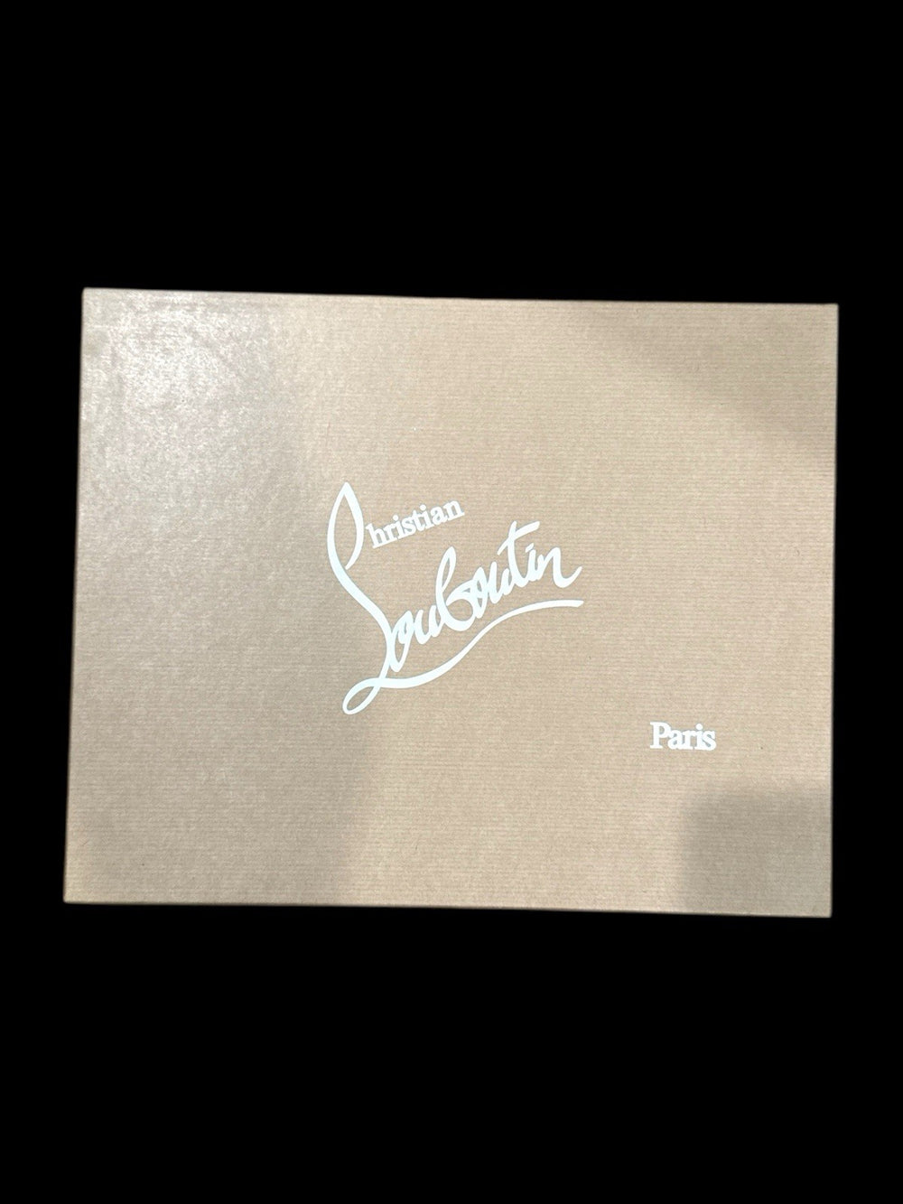 ‼️HARD TO FIND Christian Louboutin Louis Max Flat Suede/Glit Mini Palm 46.5~12.5