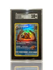 ‼️Bibarel GG25/GG70 Crown Zenith: Galarian Gallery Holo GRADE 10! FAST SHIP!💨
