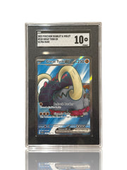 ‼️Pokemon Great Tusk ex 230: Scarlet & Violet Base Set Holo GRADE 10~FAST SHIP💨