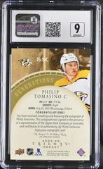‼️2022-23 UD Trilogy Generations AUTO #TG-10C Philip Tomasino~POP 1💨 02/10