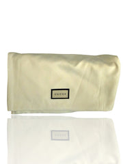 🐝 NEW GUCCI Bee Star Design Brown Leather Long Wallet Zip Around Gold Italy💨