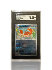 ‼️Pokemon Kingler PokeBall 099/165: Pokemon Card 151 Holo Japanese GRADE 9.5!💨