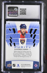 2021-22 Upper Deck SP Game Used - Purity Aleksander Barkov #P-6 Platinum POP 1💨