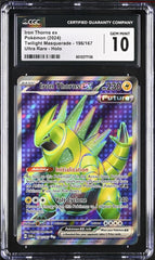 ‼️Pokemon Iron Thorns ex 196/167: Twilight Masquerade Holo GRADE 10~FAST SHIP!💨
