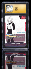 🔥Trunks Future SB02-001 DBS Manga Booster 02 PRISTINE 10 GOLD LABEL TOP POP 11