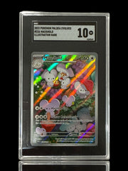 🐭 Maushold 226/193: Paldea Evolved Holo GRADE 10! FAST SHIP~SHOOT OFFER!💨
