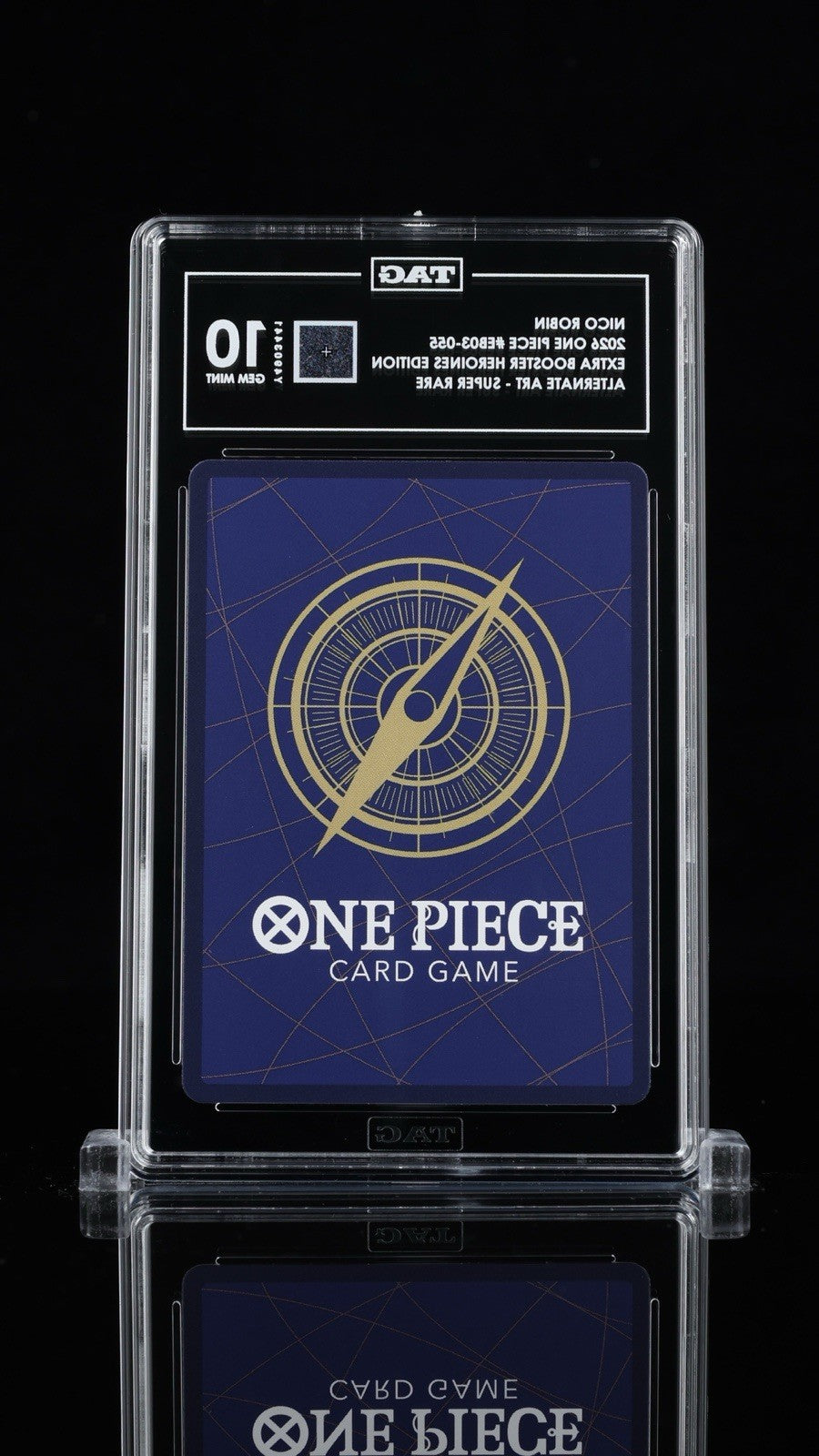 💎 Nico Robin Alt Art EB03-055 One Piece Heroines TAG GRADE 10! LOW POP!💨