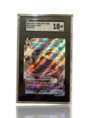 ‼️Pokemon Aggron VMAX 097/172: Brilliant Stars Holo GRADE 10~SHOOT OFFER!💨
